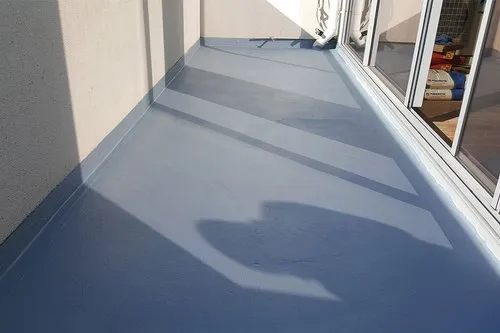 Terrace waterproofing project in the company gallery